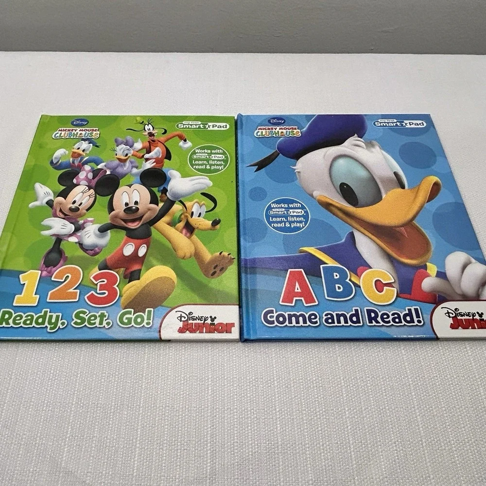 Mickey Mouse Clubhouse Lot 8 Books‎ ABC 123 Colors Words Minnie Look Find Disney